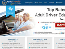 Tablet Screenshot of adultdriversedexpress.com